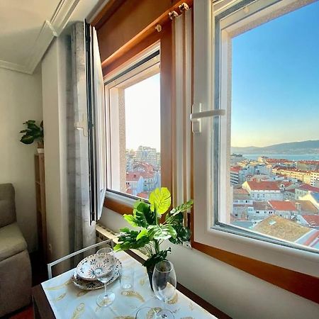 Estudio Con Vistas Al Mar Apartment Vigo Bagian luar foto