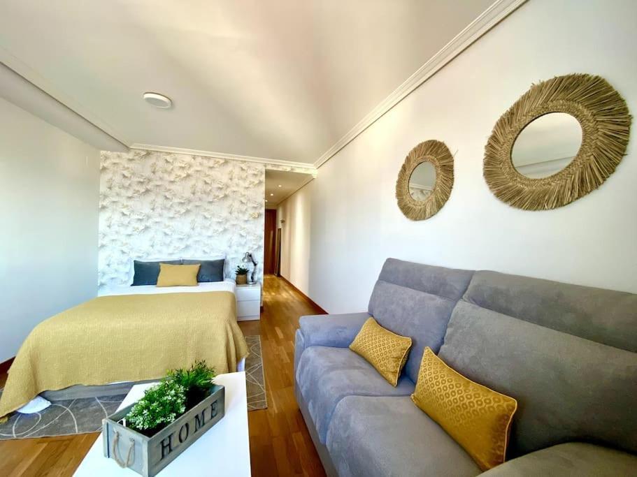 Estudio Con Vistas Al Mar Apartment Vigo Bagian luar foto